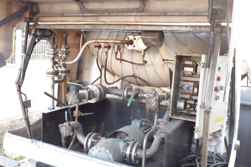 Puspiekabe cisterna pārvadāšana gāzes Robine CO2, Carbon dioxide, gas, uglekislota: foto 5