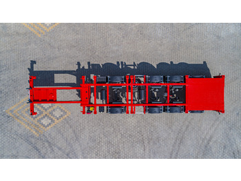 SINAN Container Carrier Transport Semitrailer - Puspiekabe noņemamā virsbūve/ Konteineru vedējs: foto 5