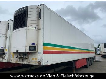 Puspiekabe refrižerators Schmitz Cargobull SKO 24 Vector 1550 Strom Diesel Ladebordwand: foto 1