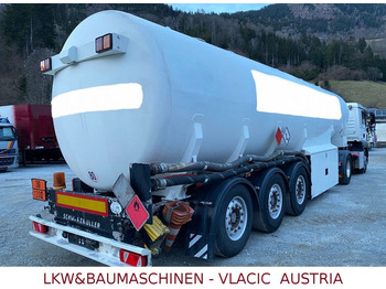 Schwarzmüller Benzin / Diesel 43.000 l 5kamm, Pumpe  - Puspiekabe cisterna: foto 4
