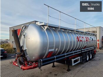 Silosa puspiekabe Feldbinder KIP 60.3 / Kippsilo / Saugdruck / 60 m3