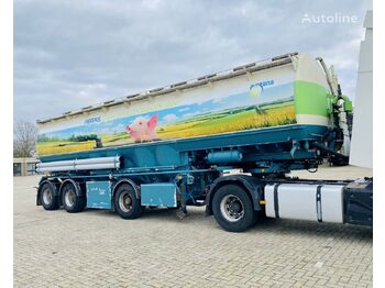 LAMBRECHT Silo animal food 60m3 - 9 comp SAF - Silosa puspiekabe