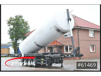 Puspiekabe cisterna pārvadāšana skābbarība Spitzer Kippsilo 53m³  Lenkachse 24V Hydraulik,: foto 1