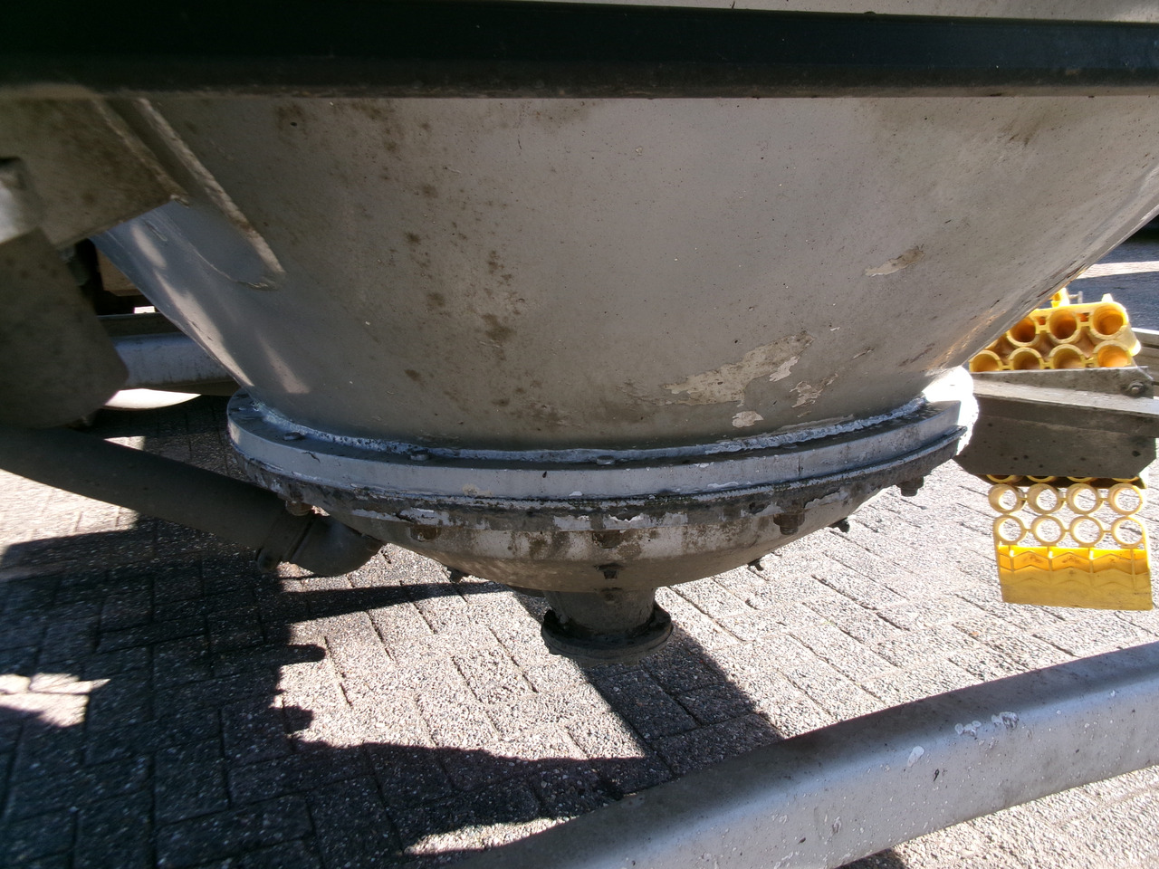 Puspiekabe cisterna pārvadāšana milti Spitzer Powder tank alu 37 m3 / 1 comp + compressor: foto 10