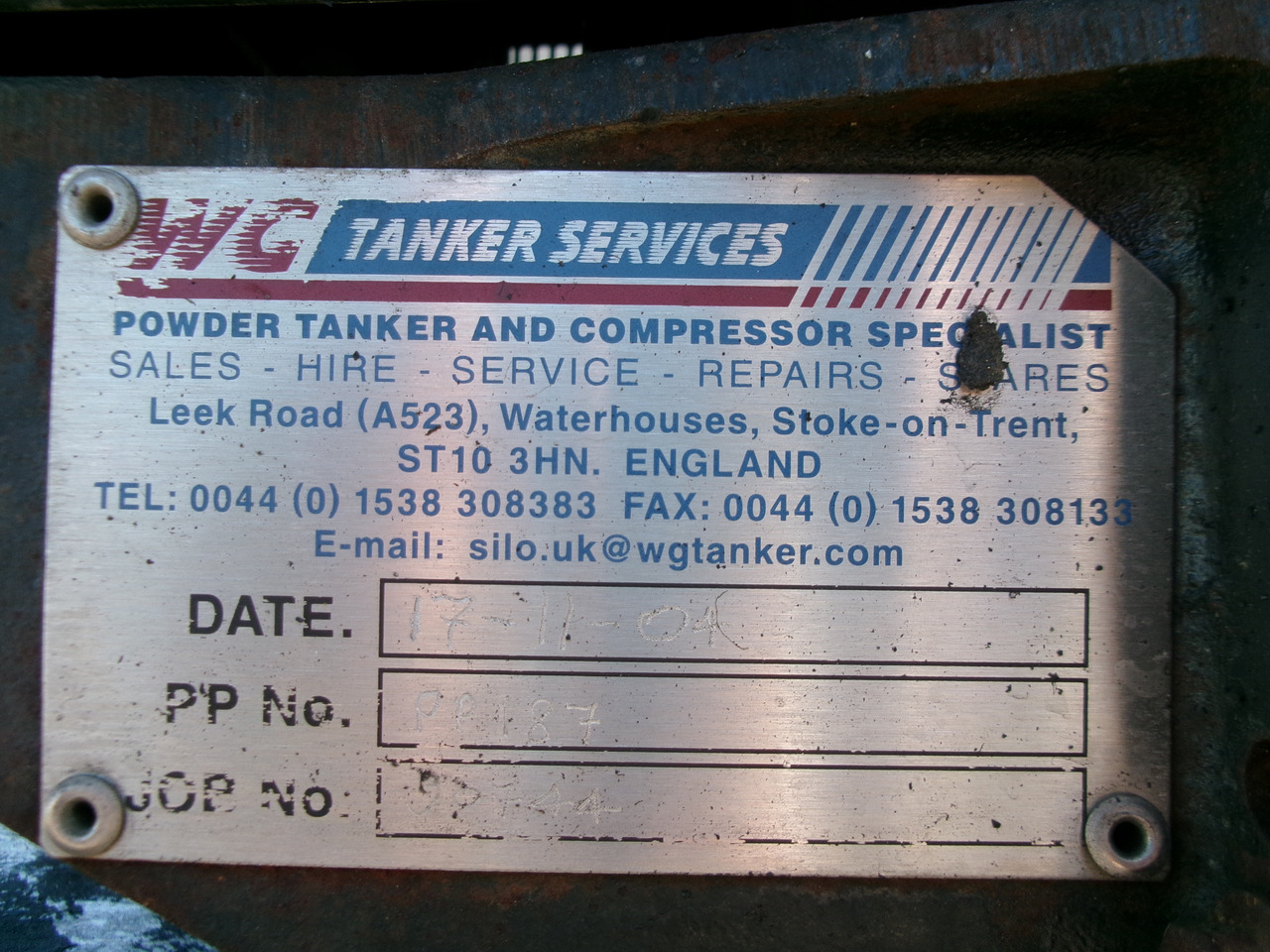 Puspiekabe cisterna pārvadāšana milti Spitzer Powder tank alu 37 m3 / 1 comp + compressor: foto 36