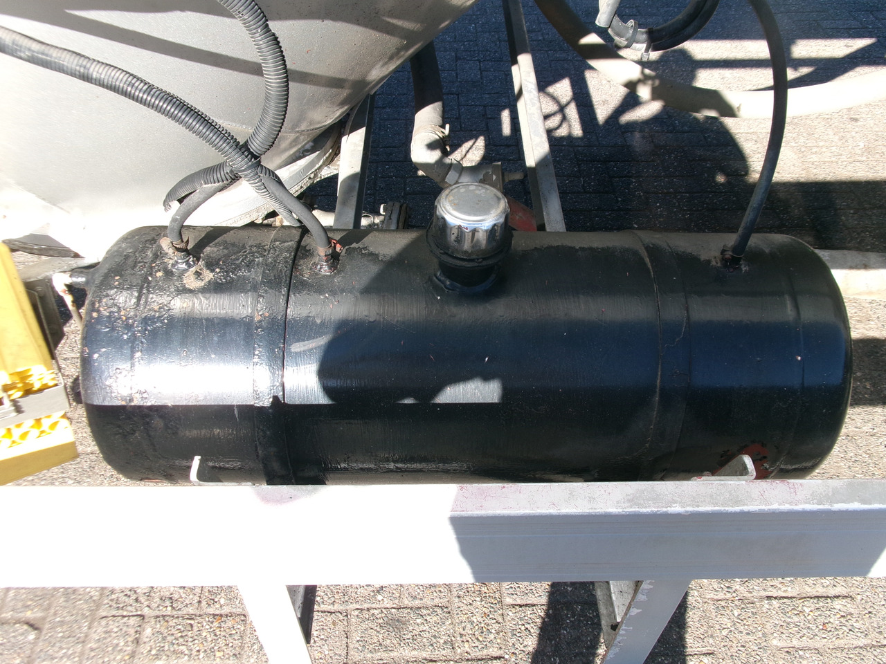Puspiekabe cisterna pārvadāšana milti Spitzer Powder tank alu 37 m3 / 1 comp + compressor: foto 11