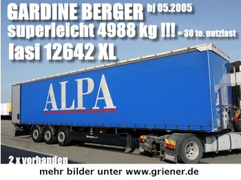  BERGER SAPL 24/ LASI XL / 4988 kg leergewicht !! - Tenta puspiekabe