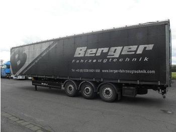 Berger, Sattelauflieger SAPL 24LTP, Leicht - Tenta puspiekabe