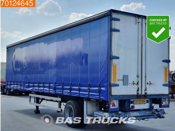 Netam-Fruehauf City Laadklep Hardhouten vloer Steering axle - Tenta puspiekabe