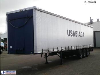 Traylona 3-axle curtain side trailer 36000KG - Tenta puspiekabe