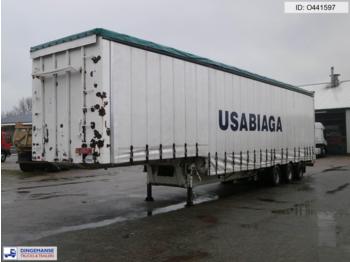Traylona 3-axle jumbo curtain side trailer / 57500 KG - Tenta puspiekabe