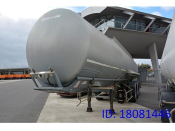 Puspiekabe cisterna pārvadāšana degvielas Trailor Tank 38000 liter: foto 1