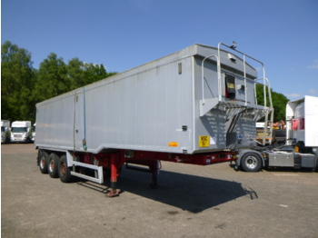 Puspiekabe pašizgāzējs Wilcox Tipper trailer alu 55 m3 + tarpaulin: foto 2