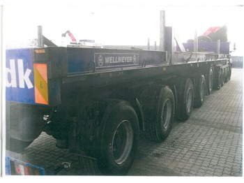 wellmeyer 5-axle ballast trailer - Puspiekabe