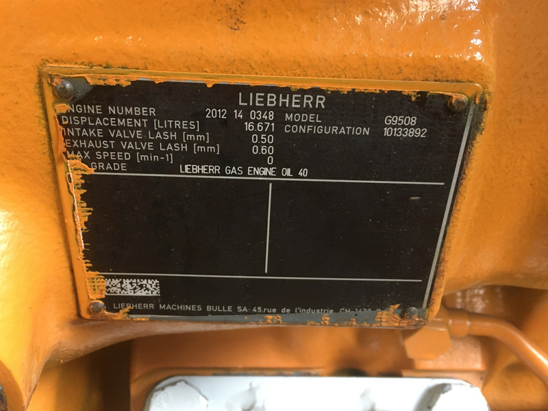 Dzinējs - Celtniecības tehnika Liebherr G9508 FOR PARTS: foto 6