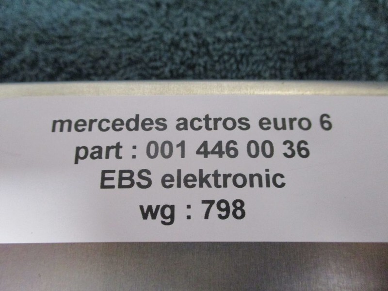 Elektrosistēma - Kravas automašīna Mercedes-Benz ACTROS A 001 446 00 36 EBS ELEKTRONIK EURO 6: foto 4