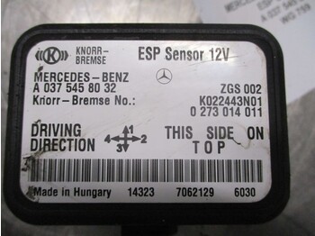 Elektrosistēma - Kravas automašīna Mercedes-Benz ACTROS A 037 545 80 32 ESP SENSOR EURO 6: foto 2