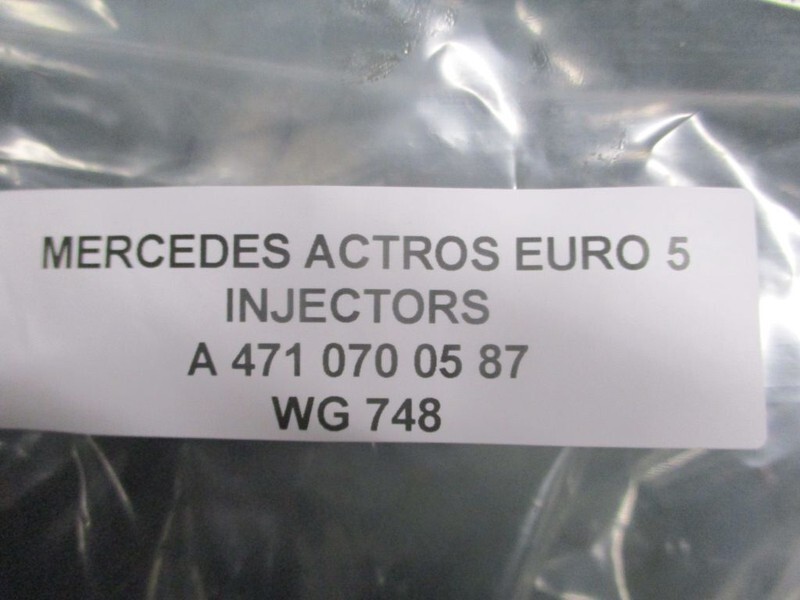 Degvielas filtrs - Kravas automašīna Mercedes-Benz ACTROS A 471 070 05 87 INJECTORS EURO 5: foto 2