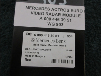 Mercedes-Benz A 000 446 39 51 VIDEO RADAR DECISION MERCEDES MP4 - Elektrosistēma - Kravas automašīna: foto 2
