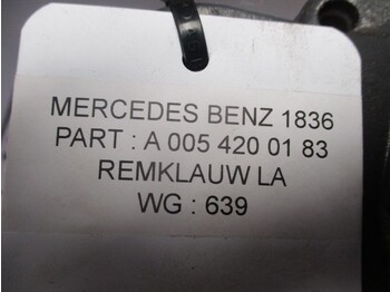 Bremžu suports - Kravas automašīna Mercedes-Benz A 005 420 01 83 LINKS ACHTER MP 4 EURO 6: foto 2