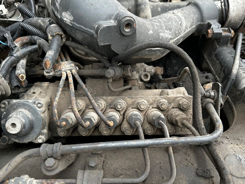 Dzinējs - Kravas automašīna Mercedes-Benz Engine OM 441 V6 Turbo 340HP+ Gearbox: foto 6