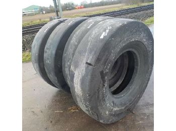  Unused 14.00-24 Tyres to suit Pneumatic Roller (Bomag, CAT, Dynapac, Hamm, Ammann) - Riepa