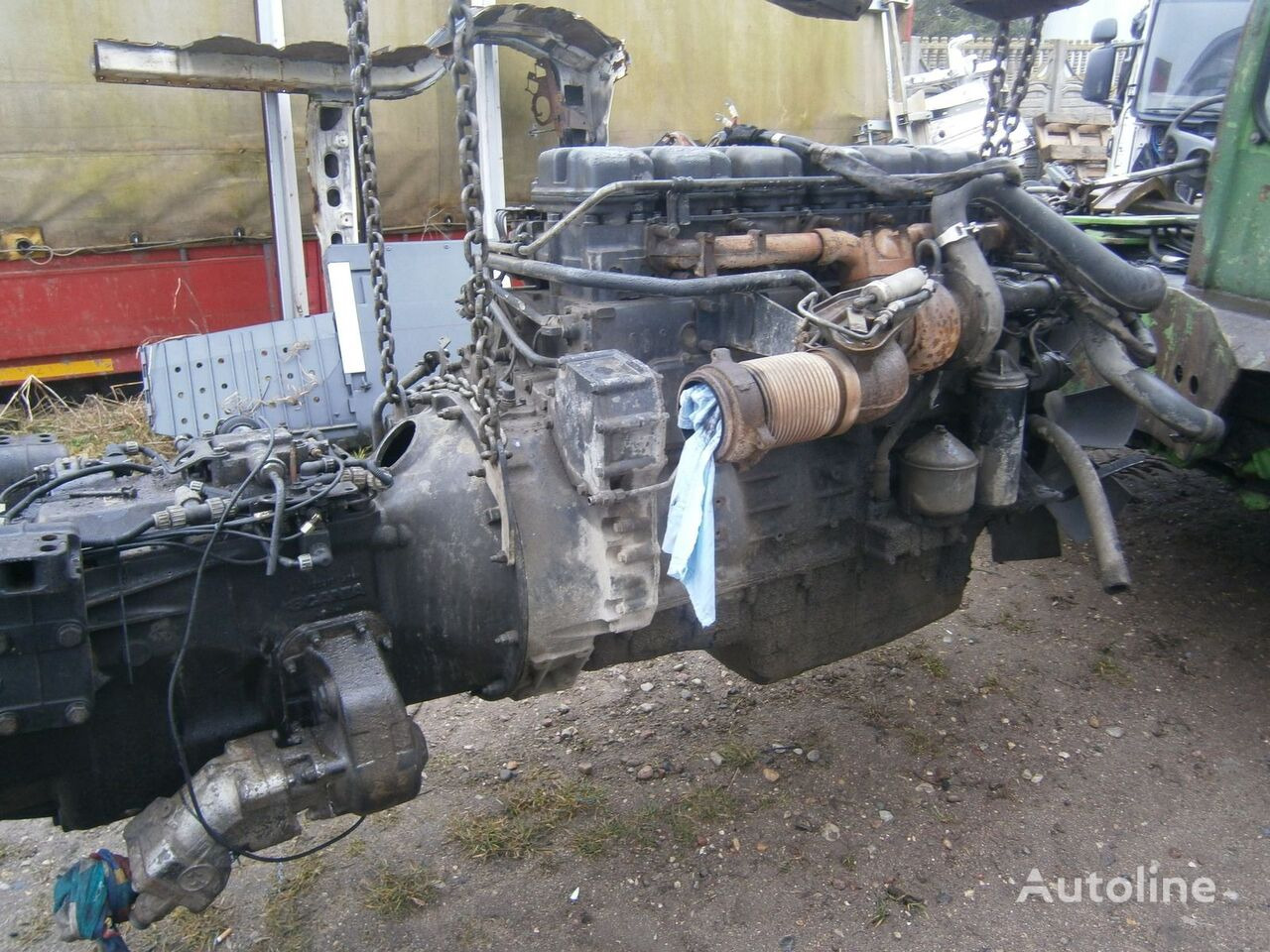 Dzinējs - Kravas automašīna Scania 124 R 380 DC1102   Scania 124: foto 2