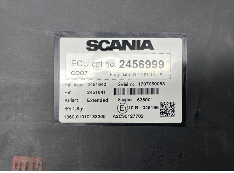 Elektroniskais vadības bloks (ECU) Scania K-Series (01.06-): foto 5