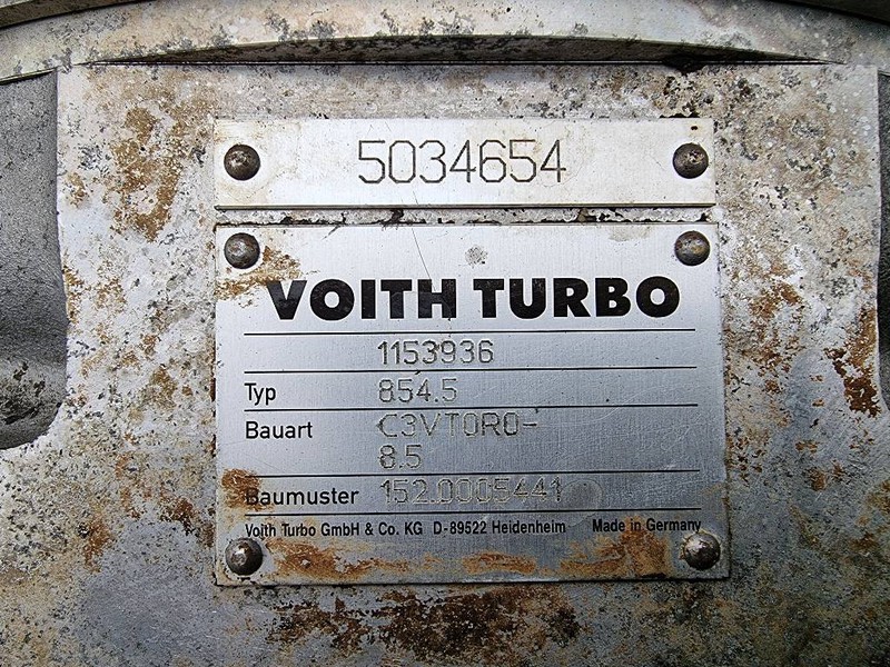 Pārnesumkārba - Kravas automašīna Voith Turbo 854.5: foto 5