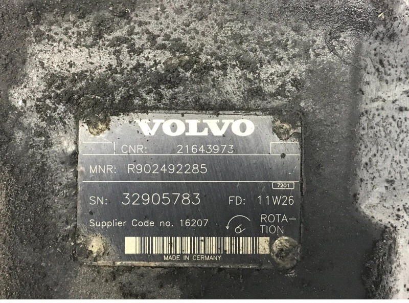 Hidrauliskais sūknis Volvo B9 (01.10-): foto 6