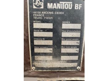 Rezerves daļa MANITOU