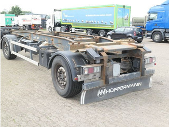 Multilift/ Būvgružu konteinera piekabe HÜFFERMANN