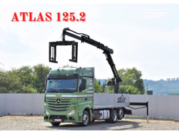Bortu kravas automašīna/ Platforma MERCEDES-BENZ Actros 2545