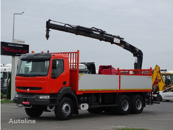 Bortu kravas automašīna/ Platforma RENAULT Kerax 370