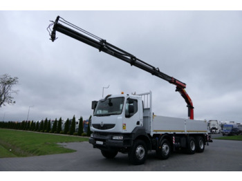Bortu kravas automašīna/ Platforma RENAULT Kerax 410