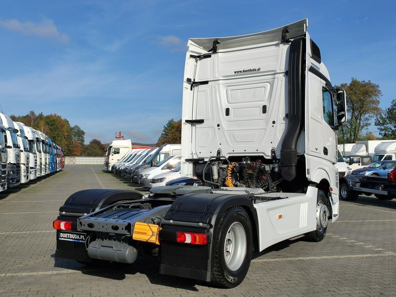 Vilcējs Mercedes-Benz ACTROS 1845 Euro 6 Stream Space Standard !!!: foto 21