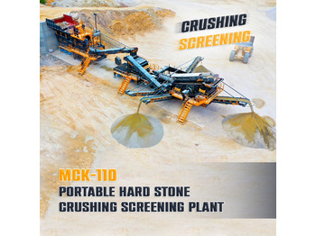 FABO MCK-110 MOBILE CRUSHING & SCREENING PLANT FOR HARDSTONE | AVAILABLE IN STOCK - Mobilais drupinātājs: foto 1