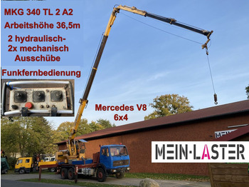 Mercedes-Benz 2622 V8 6x4 MKG 340 T2A2 36,5m Seilwinde Funk  - Kravas auto ar manipulatoru: foto 1