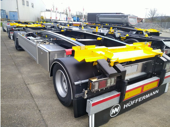 Hüffermann HSA1870 BPW VERZINKT FullOption Schlitten 3250kg  - Multilift/ Būvgružu konteinera piekabe: foto 1