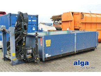 Abrollcontainer, Kran Hiab 099 BS-2 Duo  - Huka konteiners: foto 1