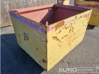  Jage Crane Tipping Container 3500kg - Lift dumper: foto 1