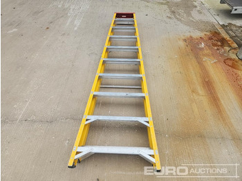  VP 10 Tread Fibreglass Step Ladder - Celtniecības maisītājs: foto 1
