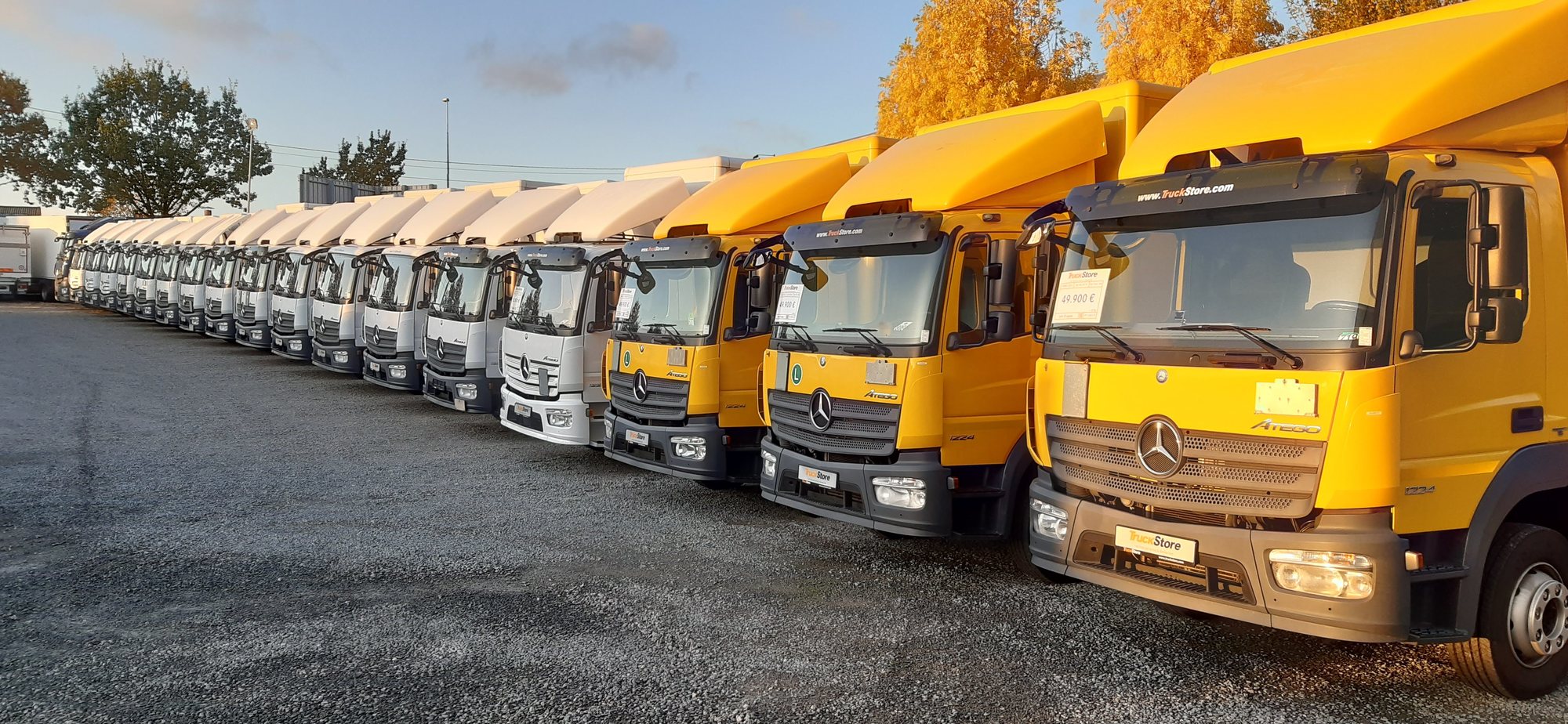 TruckStore Brussels - Kravas automašīnas MERCEDES-BENZ Atego - 4x2 undefined: foto 1