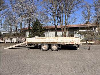Piekabe zema profila platforma