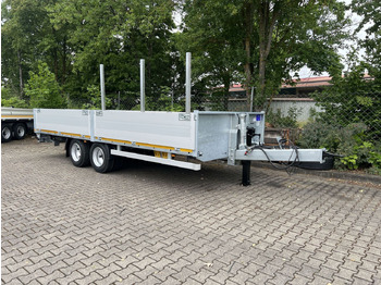 Bortu piekabe/ Platforma Möslein  14,4 t Tandem- Pritschenanhänger- Tieflader: foto 4