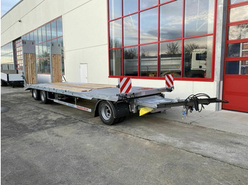 Piekabe zema profila platforma Möslein  3 Achs Tieflader mit gerader Ladefläche 9 m, Ne: foto 3