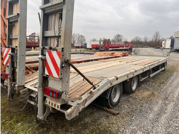 Piekabe zema profila platforma Möslein  3 Achs Tiefladeranhänger 9 m Ladefläche: foto 3