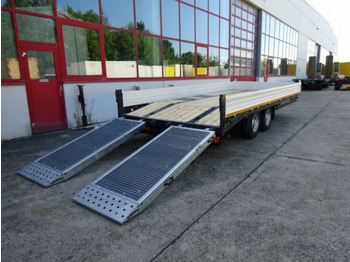 Piekabe zema profila platforma Möslein  Neuer 13 t GG Tandemtieflader mit Breiten Rampe: foto 3