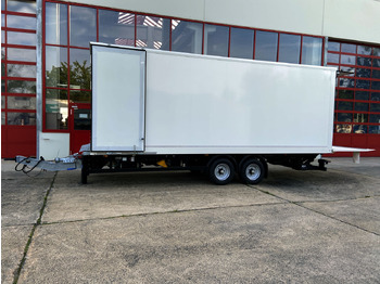 Jaunā Piekabe slēgtā virsbūve Möslein TK0105D-L Weiß  Tandem Koffer, Ladebordwand 1,5 t + DurchladbarNeufahrzeug --: foto 3