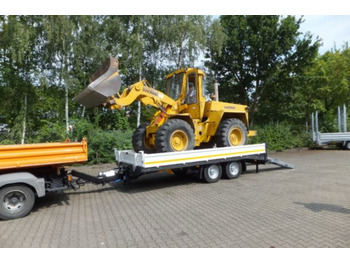 Jaunā Piekabe zema profila platforma pārvadāšana smagās tehnikas Möslein TTT 11- 6,28 Weiß  Neuer Tandemtieflader: foto 4